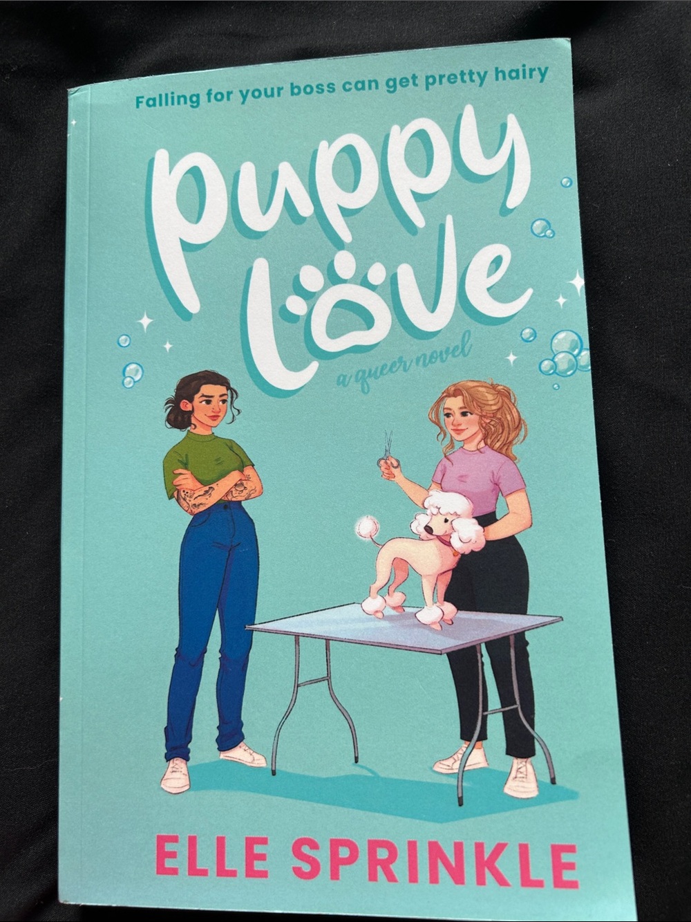 Puppy Love by Elle Sprinkle - Teal Cover Romance Novel